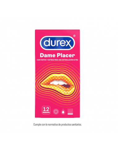 Durex Preservativo Dame Placer 12...