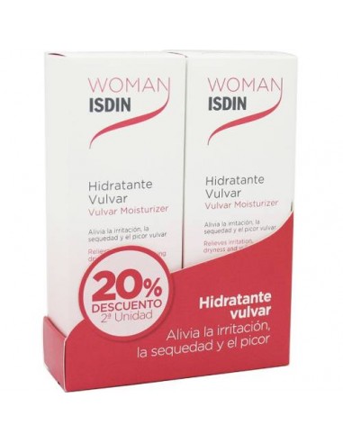 Woman Isdin Hidratante Vulvar 30g+30g...