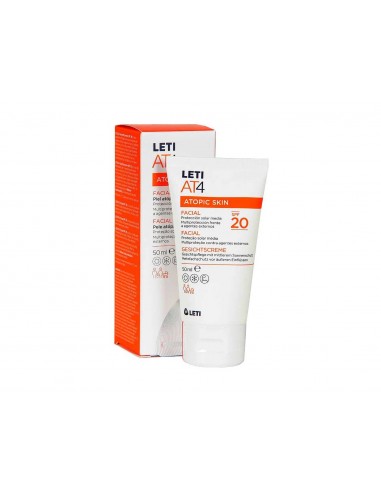 LetiAT4 Atopic Skin Facial Cream SPF...